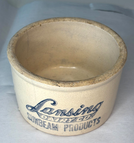 Butter crock lansing dairy - butter, co