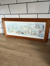 Vintage Antique Pine Framed