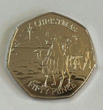 Gibraltar Christmas 50p 2022
