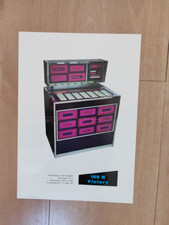 Jupiter 100N Victory Vinyl Jukebox Sales Brochure / Flyer / Pamphlet