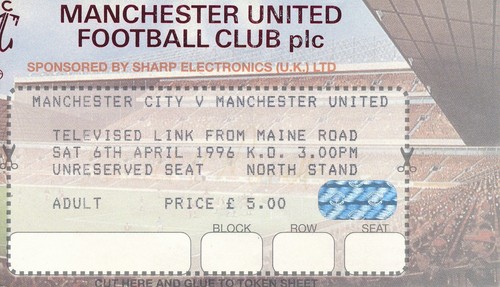 Ticket manchester united - united, v