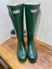Vintage Hunter Wellies Olive