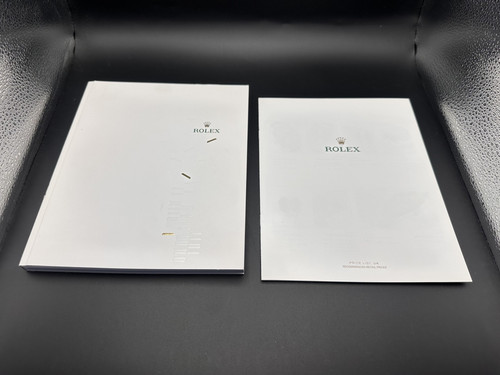 Rolex watch catalogue - catalogue, and