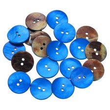 20Pcs Shell Buttons, 18mm 2