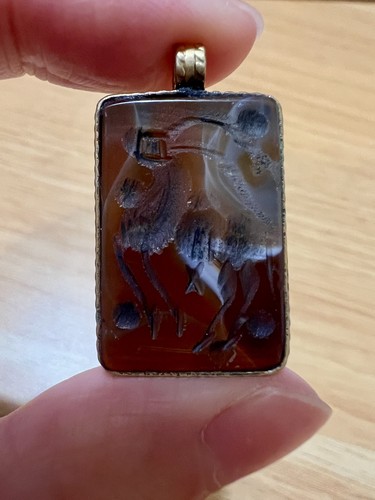 Antique style carnelian