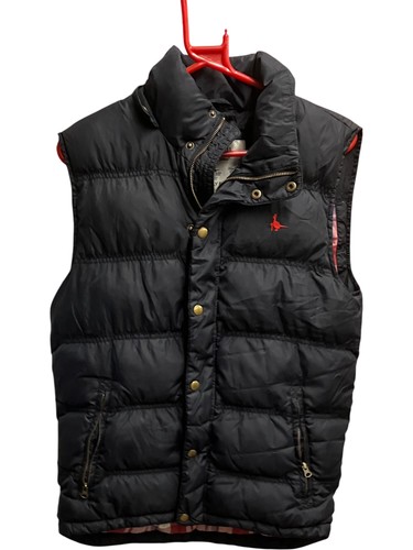Jack wills puffer gilet - gilet, black