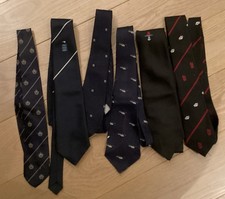Vintage 6 Military  Neck Ties