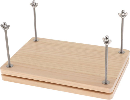 Wooden book press bookbinding - press,,