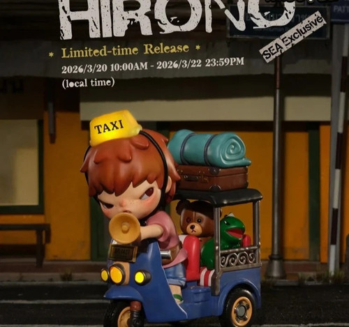 Hirono tuk figure - tuk-tuk,