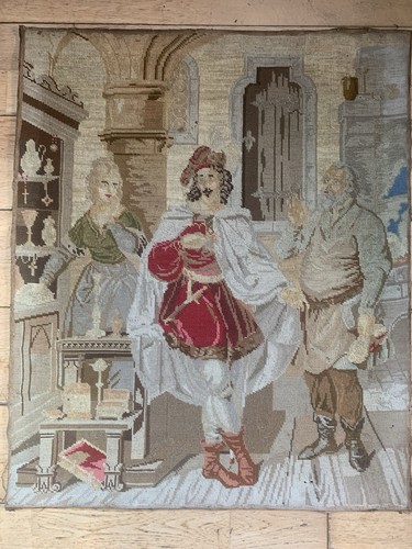 Antique french tapestry - antique,