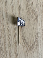 Vintage JCB pin badge