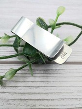 Vintage 925 Sterling Silver Tiffany & Co. Makers Money Clip. # 23956, 1960's.