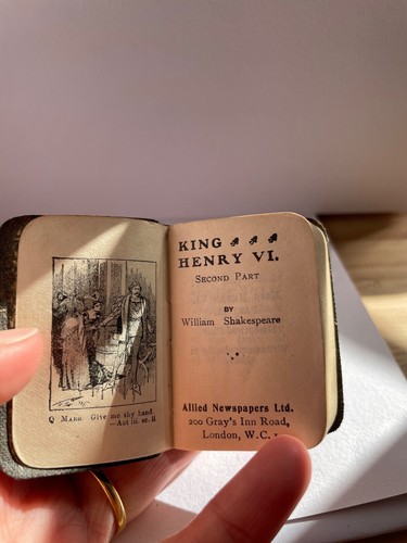 Antique miniature shakespeare - antique,