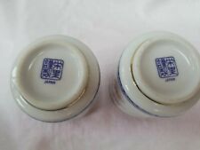 Cherry Blossom Cups Japanese Style Ceramic Deco tea sake cups birds flowers
