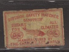 MATCHBOX LABELS JAPAN-