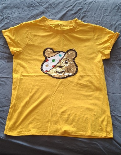 Yellow pudsey reversible - pudsey,