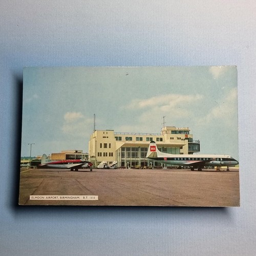 Commercial aircraft postcard - commercial,
