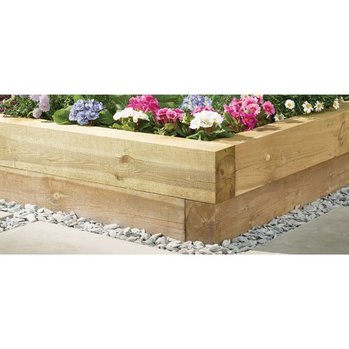 Decorative timber garden - decorative,