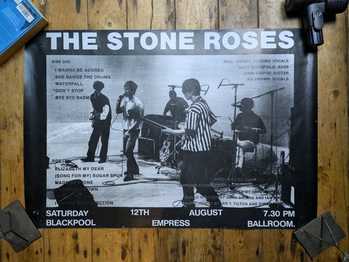 Stone roses poster blackpool - stone,