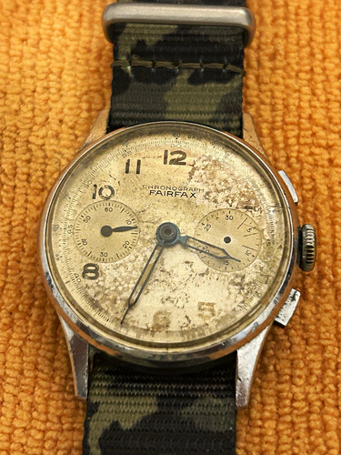 Fairfax chronograph manual - chronograph,