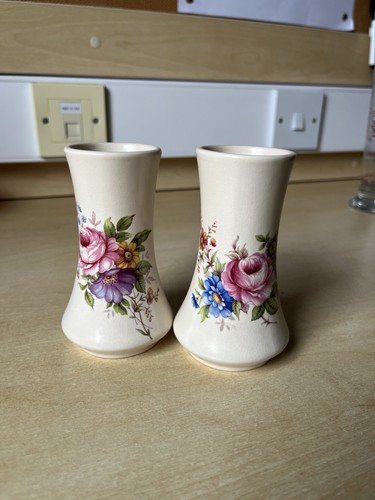 Pair mini vintage ceramic - pair,