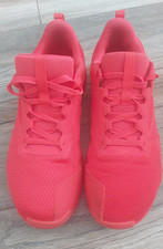 reebok nano flex tr2 neon cherry red trainers sneakers size 10 shoes used vgc