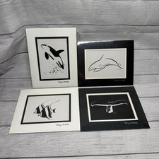 4 Robert Wyland Framed Black