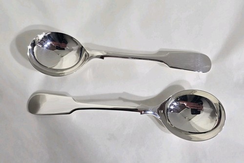 Sterling silver soup spoons - sterling,