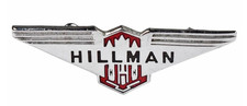 Vintage Old The Hillman Motor Car Company Ennamel Brooch Badge