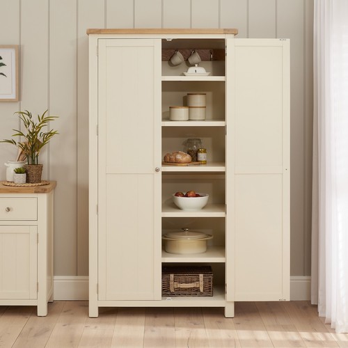 Pantry cupboard oak top - oak,