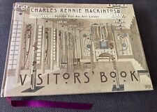 Gorgeous New Charles Rennie Mackintosh Visitors' Book Hardback