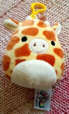 Squishmallows 3.5” Gary the giraffe Clip Keyring Keychain
