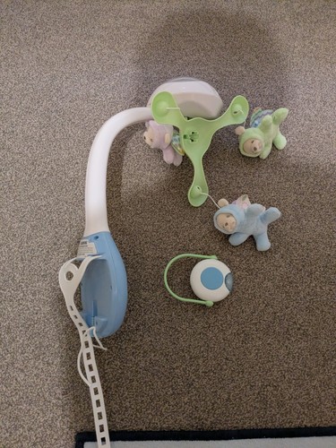 Fisher price cot - fisher, used