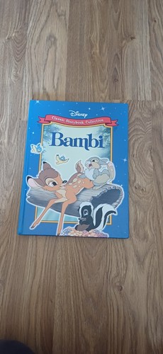 Vintage hard cover bambi book - vintage,