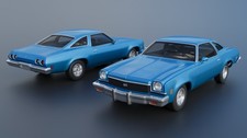 Chevrolet Chevelle 1973 Model Car Kit 3D Printed 1/8 to 1/25 Scale