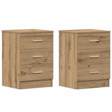 Bedside Tables with 3 Drawers