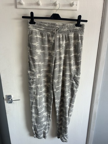 Grey camo cargo joggers - m&s,