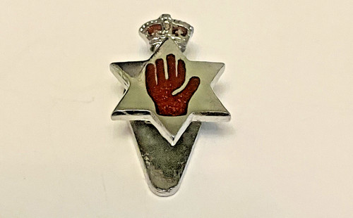 Red hand ulster and crown - of,