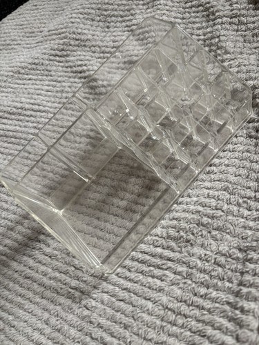 Clear makeup stand - clear,
