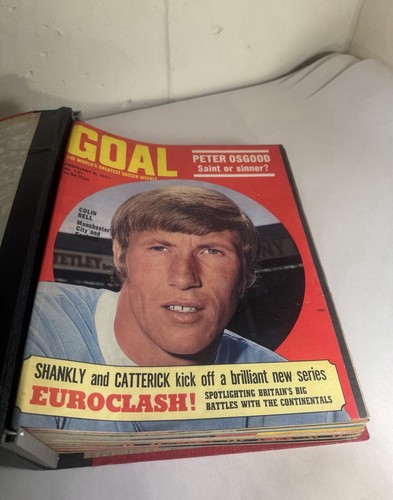 Goal football magazines 1971 - football,