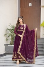 Anarkali Salwar Kameez Gown Kurti Dress Party Wear Pakistani Indian Salwar Suit