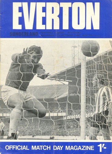 Everton home programmes - everton,