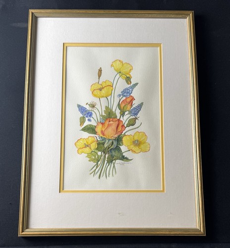 Original signed watercolour - original,