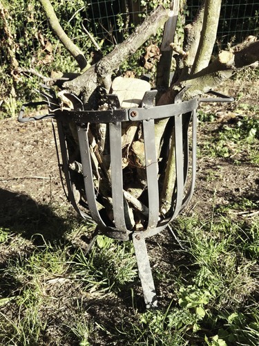 Wrought iron fire - fire, pit