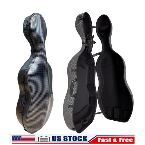 Cello case carbon fiber - carbon,