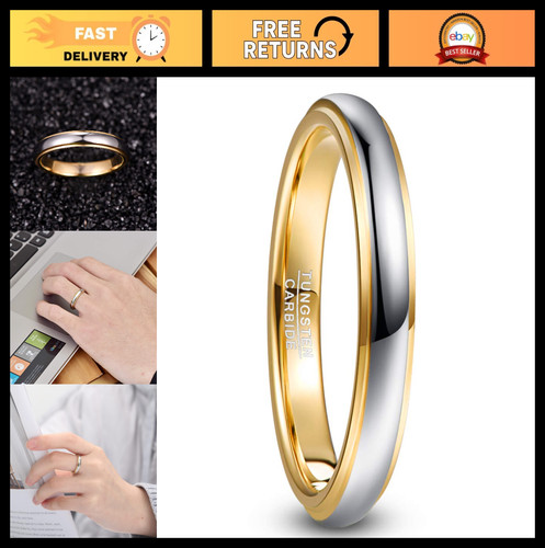 Tungsten carbide wedding band - tungsten,