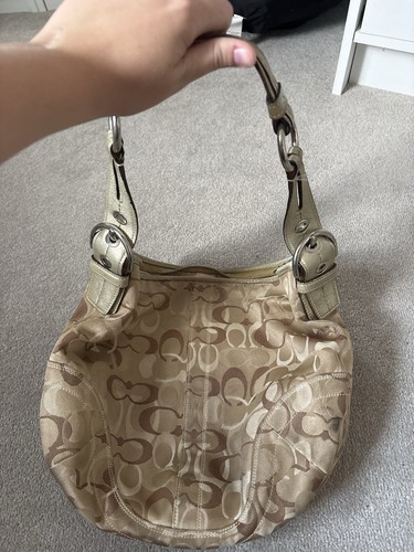 Coach signature monogram hobo - monogram,