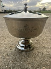 Moet Chandon 4-Bottle Table Top Champagne Wine Cooler Ice Bucket