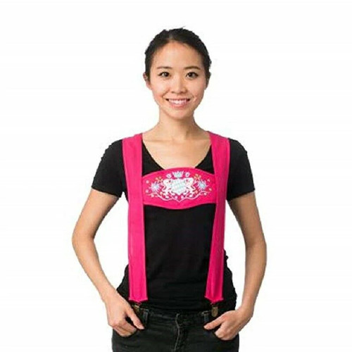 Oktoberfest suspenders pink - -,