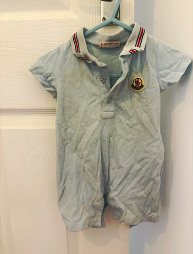 Moncler light blue - moncler, piqué